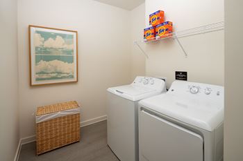 Washer and dryer